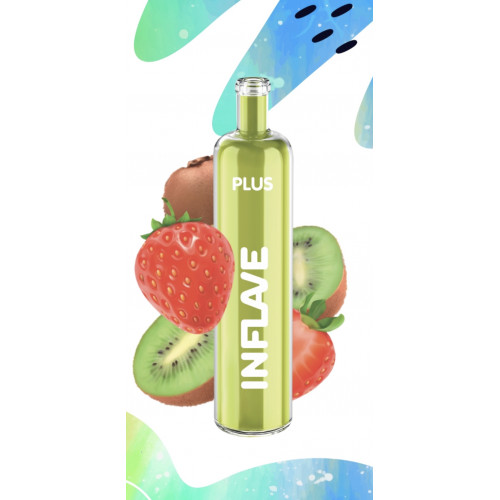 Электронная сигарета Inflave Plus 2200 затяжек Клубника Киви